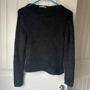 Mango black knit